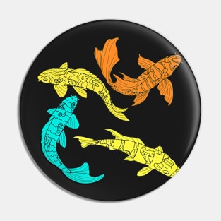 Koi Fish Pin