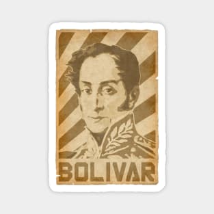 Simon Bolivar Retro Propaganda Magnet