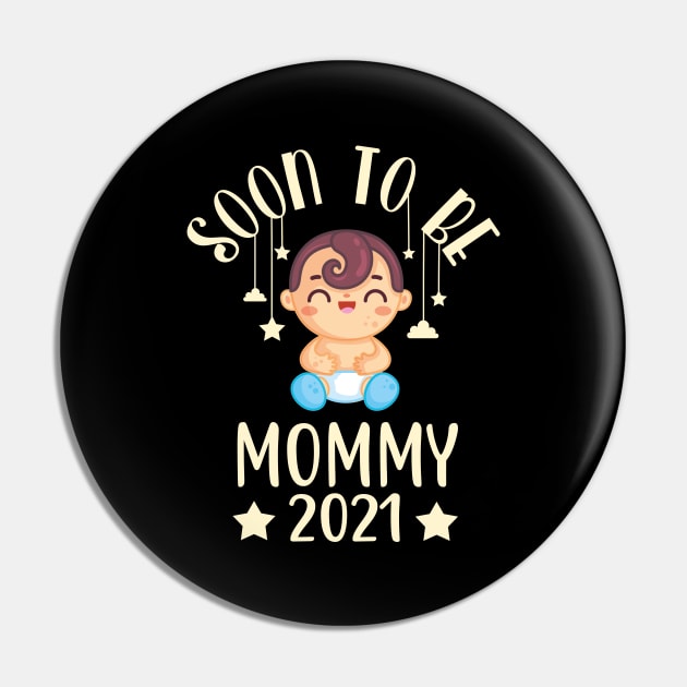 Baby Birth Mom 2021 Pregnancy Announcement Gifts Pin by Foxxy Merch