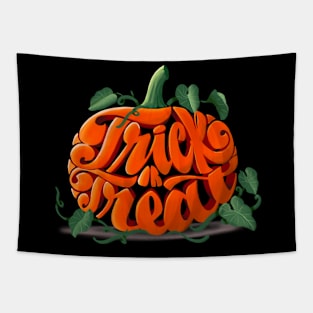 Trick or Treat Lettering Tapestry