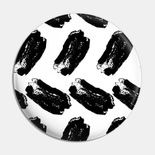 Black bold strokes on a white background Pin