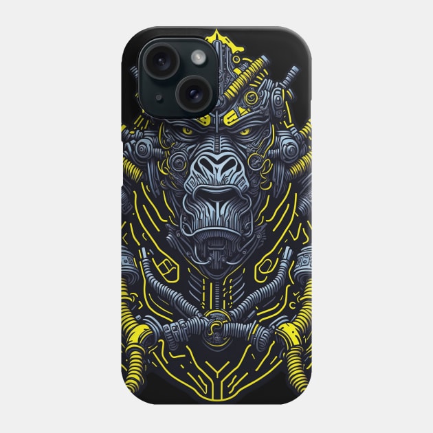 Techno Apes Phone Case by Houerd