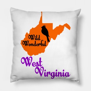 Wild Wonderful West Virginia Pillow