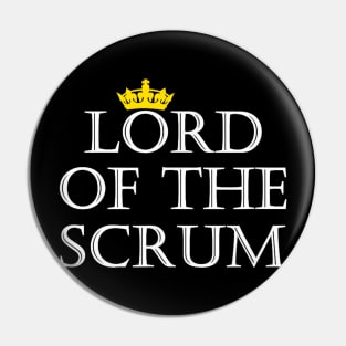 Lord of the Scrum Agile Development Pin