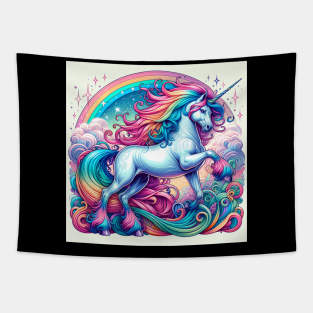 Unicorn Study - Fantasy AI Tapestry