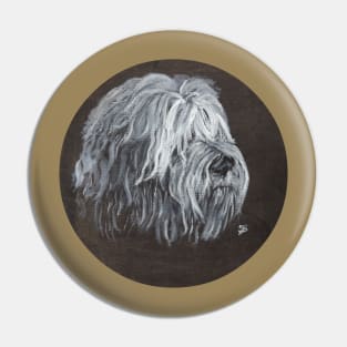 Tibetan Terrier Head Pin