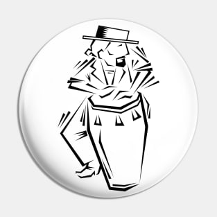 Drummer Pin