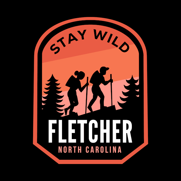 Fletcher North Carolina Hiking in Nature by HalpinDesign