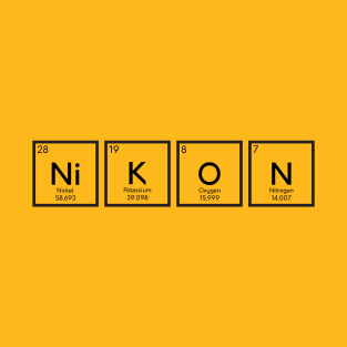 Nikon Periodic Table T-Shirt