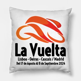 La Vuelta a Espana Bicycle Race Pillow
