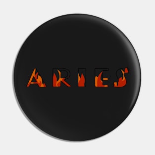 Aries Flames Pin