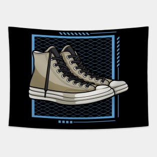 Retro Skate Sneaker Tapestry