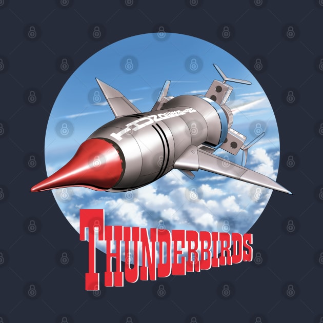 Thunderbird 1 from 'Thunderbirds' by RichardFarrell