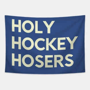 Holy Hockey Hosers Tapestry