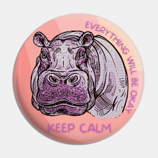 Keep Calm Pin