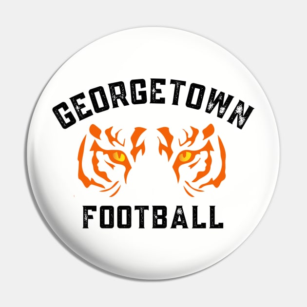 Georgetown Football Pin by Track XC Life