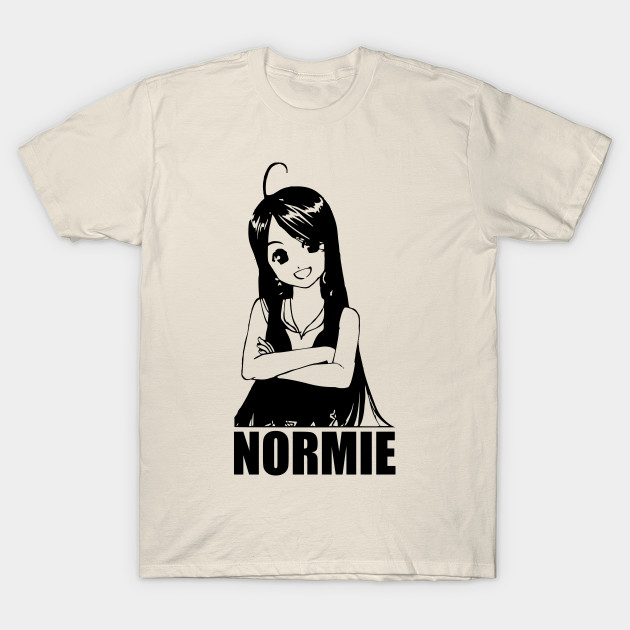 Plain Normie Girl Cuteness Overload Anime T Shirt Teepublic Au