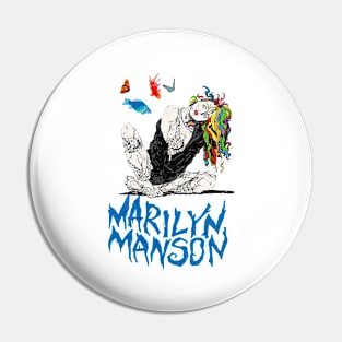 Marilyn manson goth Pin