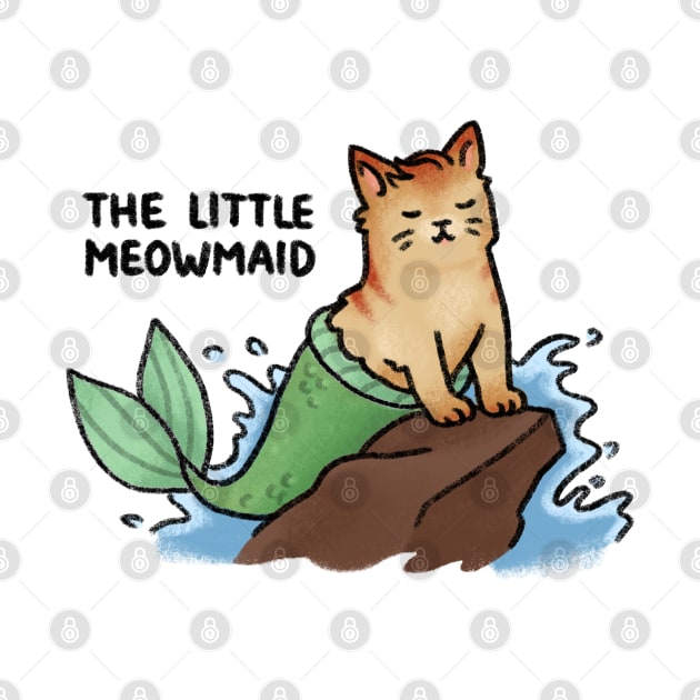 The Little Meowmaid by drawforpun