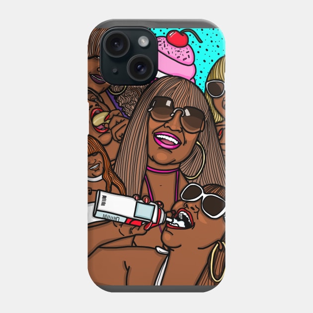 CupcakKe Phone Case by COLORaQUEEN