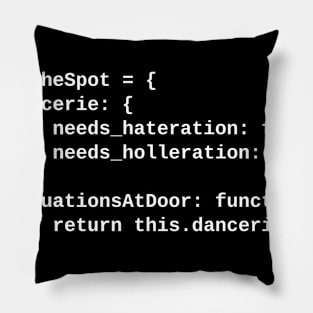 familyAffair.js Pillow