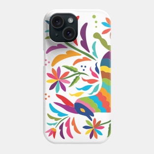 Mexican Otomí Goat by Akbaly Phone Case