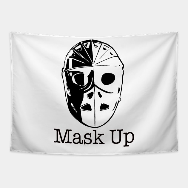 Mask Up Tapestry by Studio Bianchine