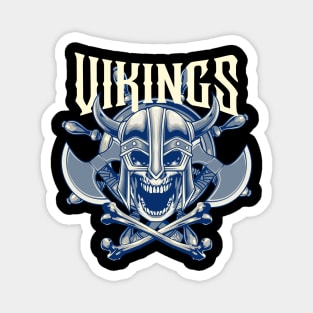 Viking Skull 3.5 Magnet