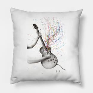 The Stars Guitar Pillow