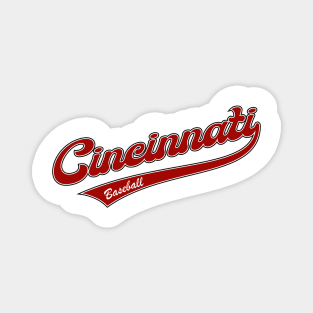 Cincinnati Baseball Magnet