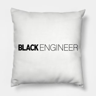 Black Engineer T-Shirt | Gift for Engineers | Geek | Programmer | Computer Science | Engineer Gifts | Black History Month | Modern Black Artists | Black Power | Black Lives Matter | Black Excellence | Juneteenth Pillow