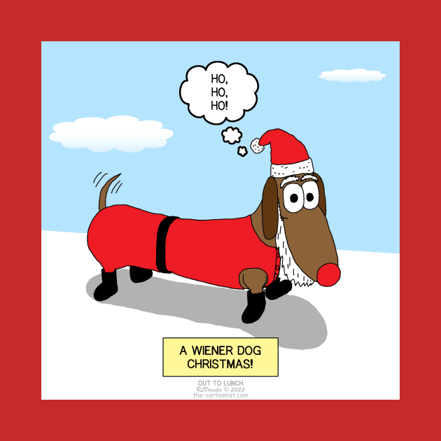 A Wiener Dog Christmas by OutToLunch