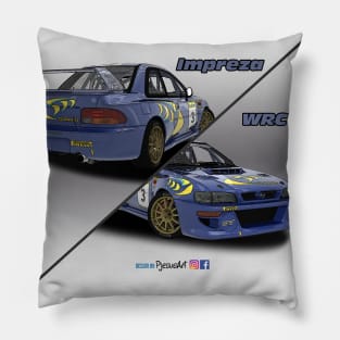 impreza wrc Pillow