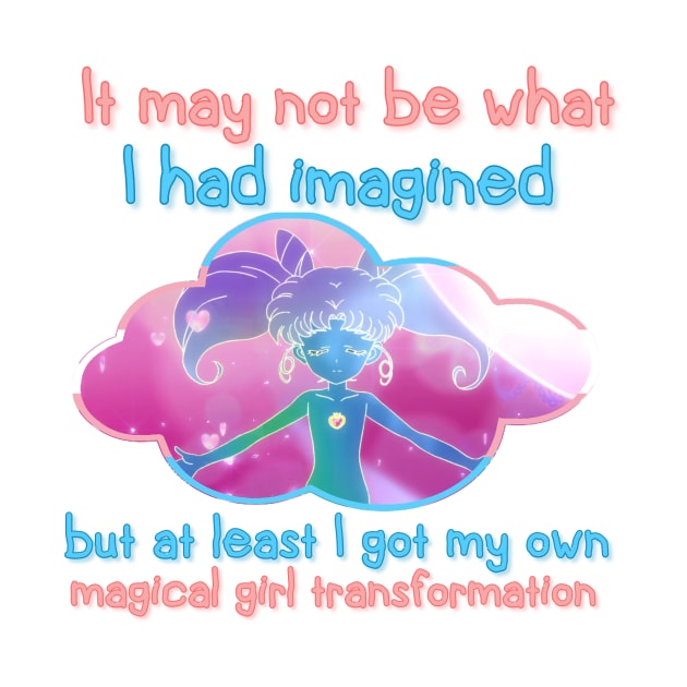 Magical Trans Girl Transformation — Sailor Chibi Moon by Makebelievables ✨