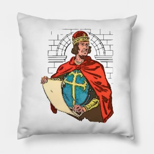 Medieval Spokesperson - Proclamations of the King Pillow