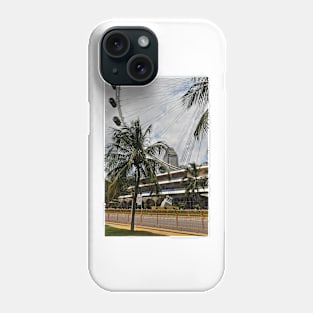 Singapore Flyer from the Race Track - Singapore Phone Case