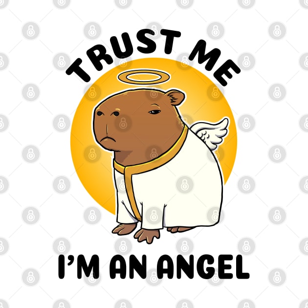 Trust me I'm an Angel Capbara by capydays