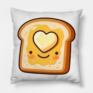 Toasty Love Breakfast Slice Pillow