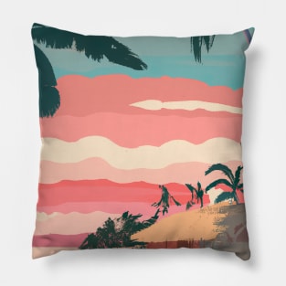 Hawaii Painting Pillow