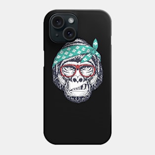 Hand drawn monkey Phone Case