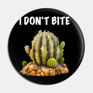 Cactus - I don't bite Pin