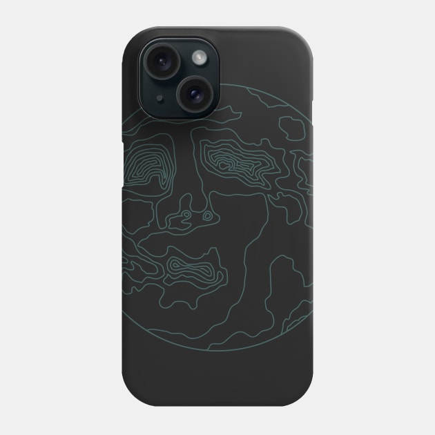 man in the moon Phone Case by somatosis