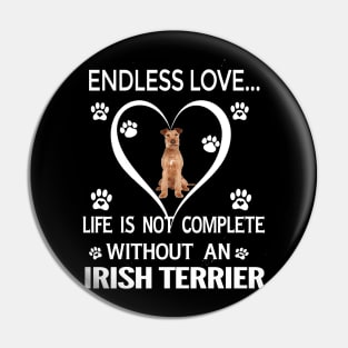 Irish Terrier Lovers Pin