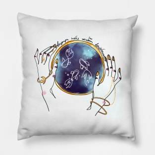 Pisces zodiac Pillow