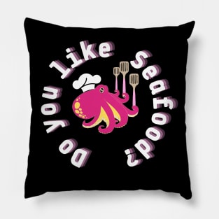 octopus chef Pillow