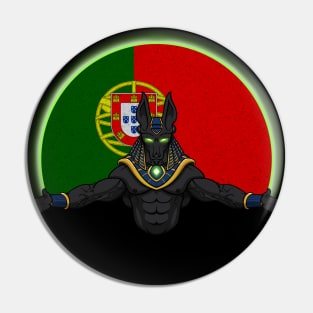 Anubis Portugal Pin