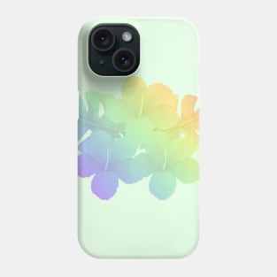 Tropical Rainbow Hibiscus Flower Phone Case