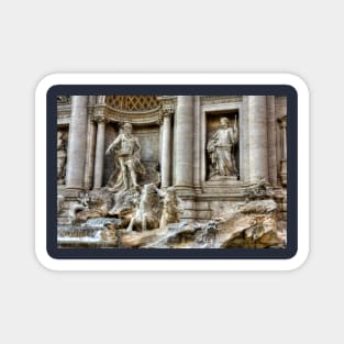 The Trevi Fountain, Neptune, Rome, Italy Magnet