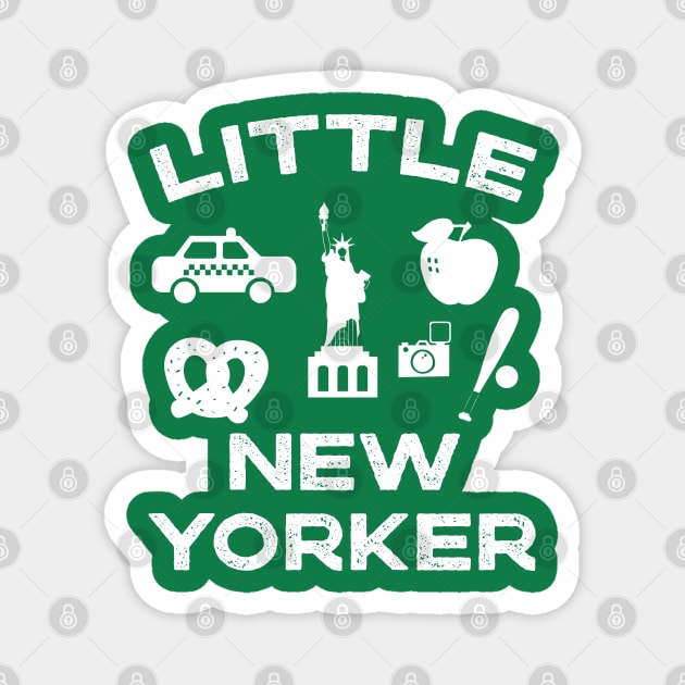 Little New Yorker, New York Kids, New York Children Magnet by YourGoods