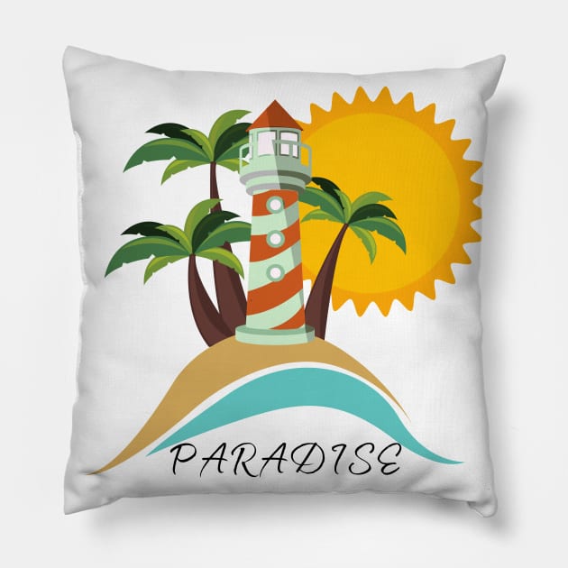 Paradise Pillow by IoannaS